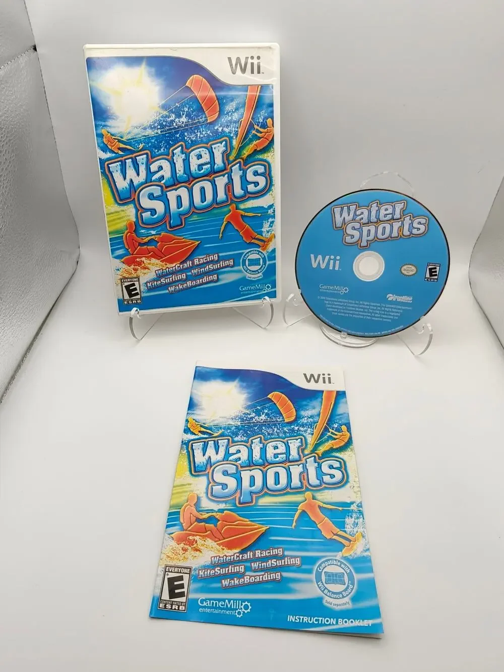 Water Sports Wii CIB Balance Board Compatible Tested Working